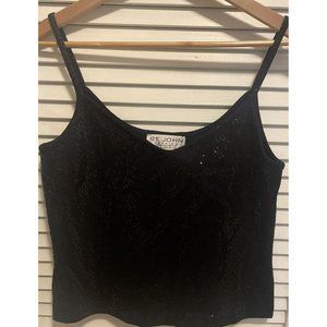St. John Evening By Marie Gray women's knit evening sparkling Sequin Tank top S